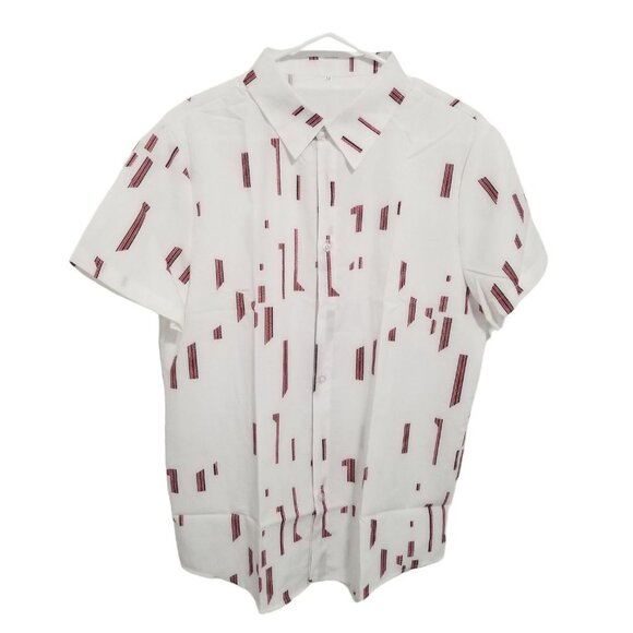 NEW SHEIN Men's Button‎ Front Shirt Size M - Picture 1 of 7